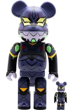 MEDICOM TOY Evangelion Unit 13 New Paint Version BE@RBRICK 100% und 400% Figuren-Set