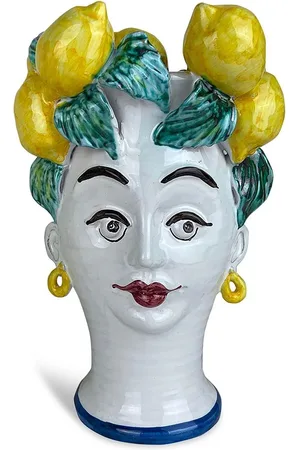 Les-Ottomans Lemon Keramikvase (30cm)