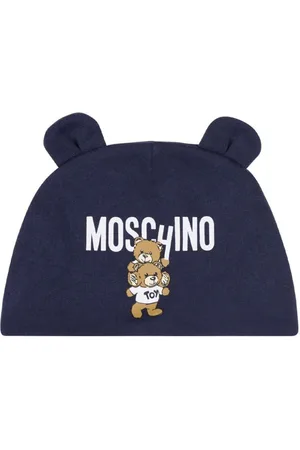 Moschino Mütze mit Teddy-Print