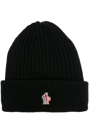 Moncler Beanie mit Logo-Stickerei
