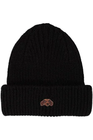 PELO FOUNDATION Beanie mit Hundeapplikation
