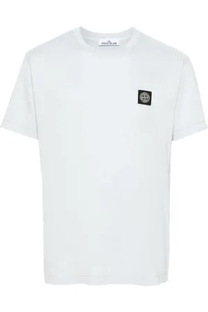 Stone Island T-Shirt aus Baumwolljersey