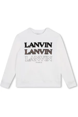 Lanvin Besticktes Sweatshirt mit rundem Ausschnitt