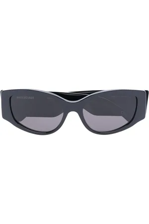 Balenciaga Cat-Eye-Sonnenbrille mit Logo-Print
