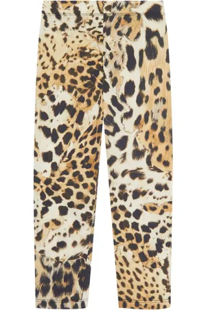 Roberto Cavalli Leggings mit Leoparden-Print