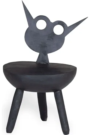 PULPO Flora Little Monster Hocker aus Holz