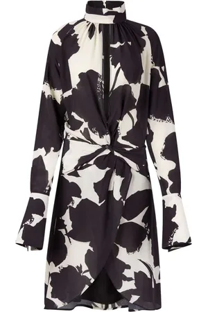 Nina Ricci Kleid mit abstraktem Print