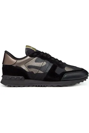 VALENTINO GARAVANI Rockrunner Sneakers mit Camouflage-Print