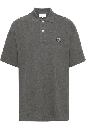 Maison Kitsuné Poloshirt mit Fuchs