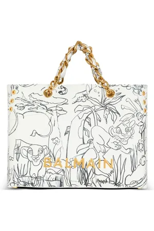 Balmain X Disney 1945 Tote Bag mit grafischem Print