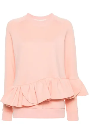 Ioana Ciolacu Toffee Sweatshirt mit Schößchen