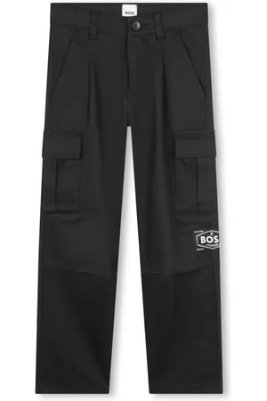 HUGO BOSS Cargohose mit geradem Bein