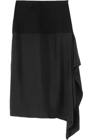 Jil Sander Drapierter Midirock