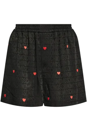 Moschino Shorts mit Jacquard-Logo