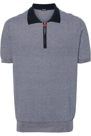 Kiton Gestreiftes Poloshirt