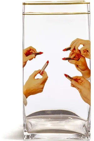 SELETTI Große Lipsticks Vase