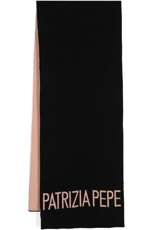 Patrizia Pepe Schal mit Jacquard-Logo
