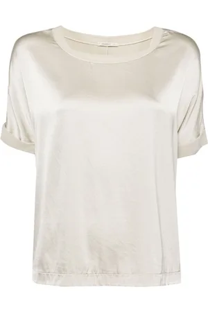 TRANSIT T-Shirt aus Satin