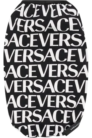 VERSACE Hundeweste mit Logo-Print