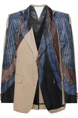Comme des Garçons Wollsakko mit Trompe-l