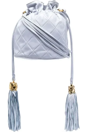CHANEL 1989 Beuteltasche mit Rautensteppung