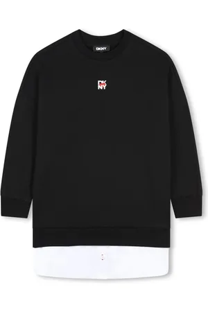 DKNY Sweatshirtkleid im Layering-Look