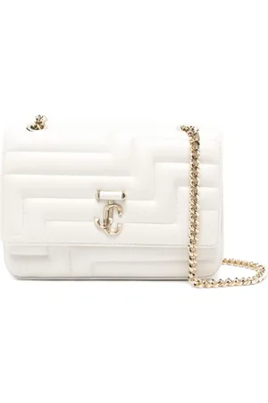 Jimmy Choo Avenue Matelassé-Schultertasche