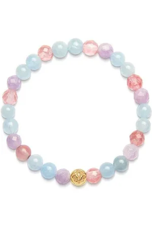 Nialaya Armband mit facettierten Schmucksteinen