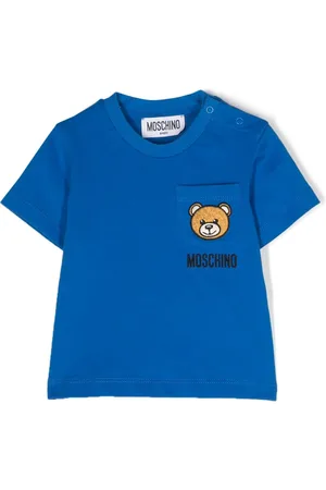 Moschino T-Shirt mit Leo Teddy-Applikation