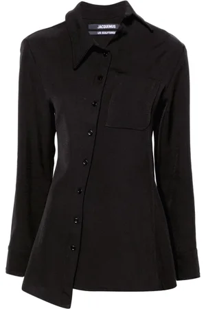Jacquemus Asymmetrisches La Chemise Pablo Hemd