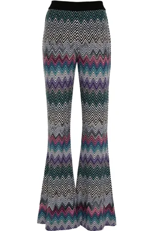 Missoni Ausgestellte Hose mit Zickzackmuster