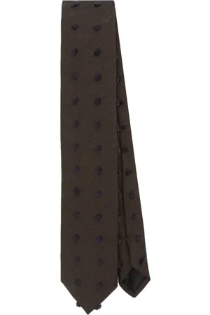 Lanvin Twill-Krawatte mit 3D-Detail
