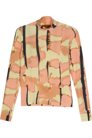 Colville T-Shirt mit abstraktem Print