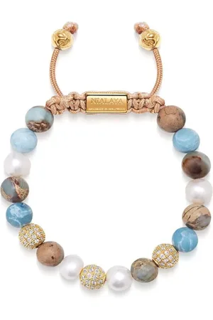 Nialaya Perlenarmband mit Opal