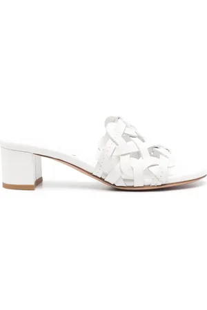 Gianvito Rossi Mules aus Leder 55mm