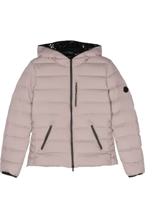Moncler Wattierte Herbe Kapuzenjacke