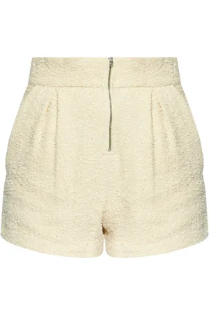 IRO Bouclé-Shorts mit Reißverschluss