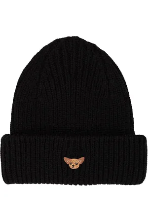 PELO FOUNDATION Beanie mit Hundeapplikation