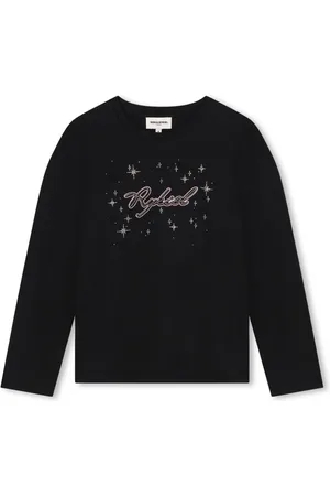 Sonia Rykiel Enfant Langarmshirt mit Logo-Print