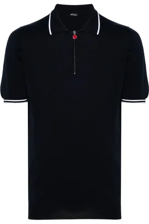 Kiton Poloshirt mit Reißverschluss
