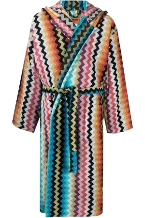 Missoni Bademantel mit Zickzackmuster