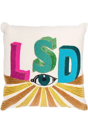 Jonathan Adler LSD Kissen mit Perlen 50cm