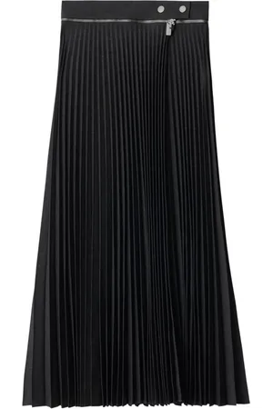 Burberry Wollstretch-Faltenrock