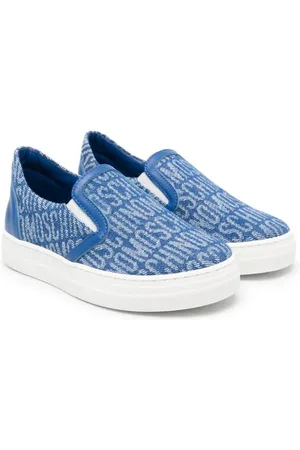 Moschino Slip-On-Sneakers mit Logo