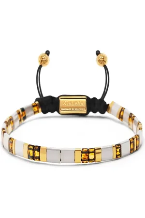 Nialaya Perlenarmband mit Logo-Gravur