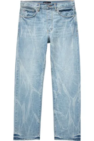 Purple Brand Gerade Hose mit Batikmuster