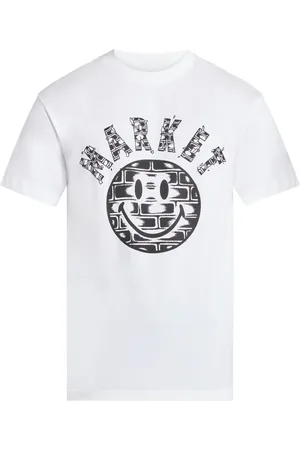 MARKET X SMILEY® T-Shirt mit Brickhouse-Print