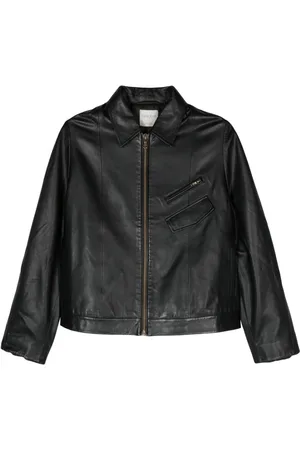 FORTE FORTE Lederjacke mit Reißverschluss