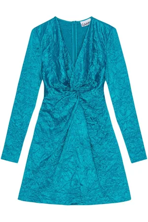 Ganni Minikleid aus Satin