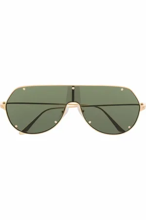 Cartier Sonnenbrille mit durchgehendem Glas